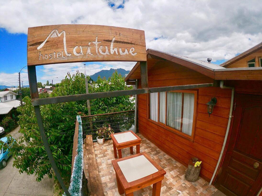 Hostal Maitahue Pucon Bagian luar foto